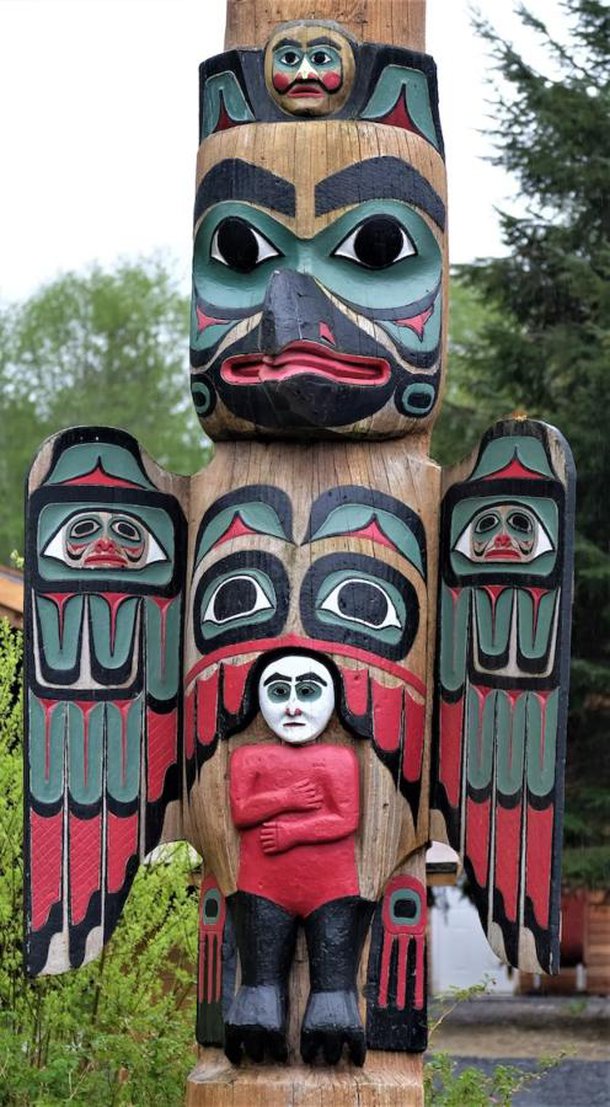 Ketchikan, a cidade no Alasca com a maior coleção de totens do mundo